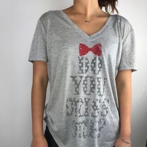 NWOT Miss Me Jeans “Do You Miss Me” Tee